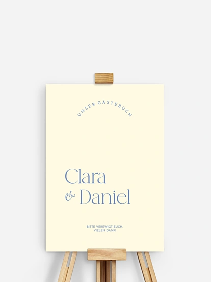 Gästebuch Poster Shades of joy