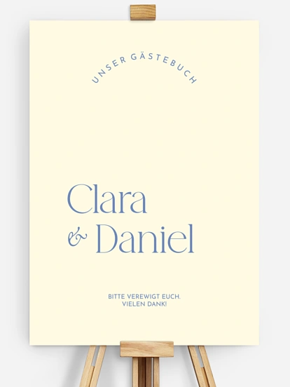 Gästebuch Poster Shades of joy