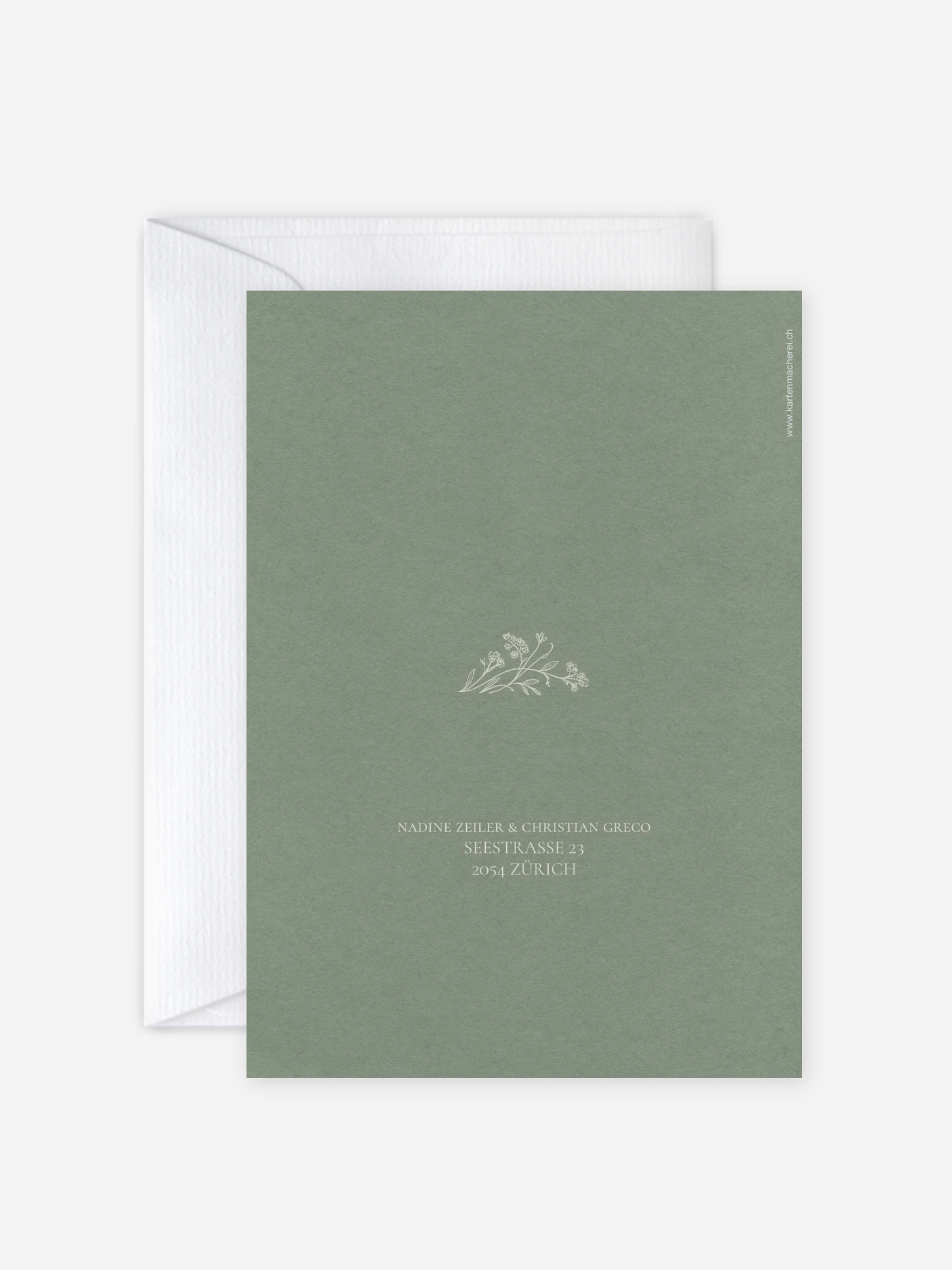Hochzeitseinladung Blooming Vines