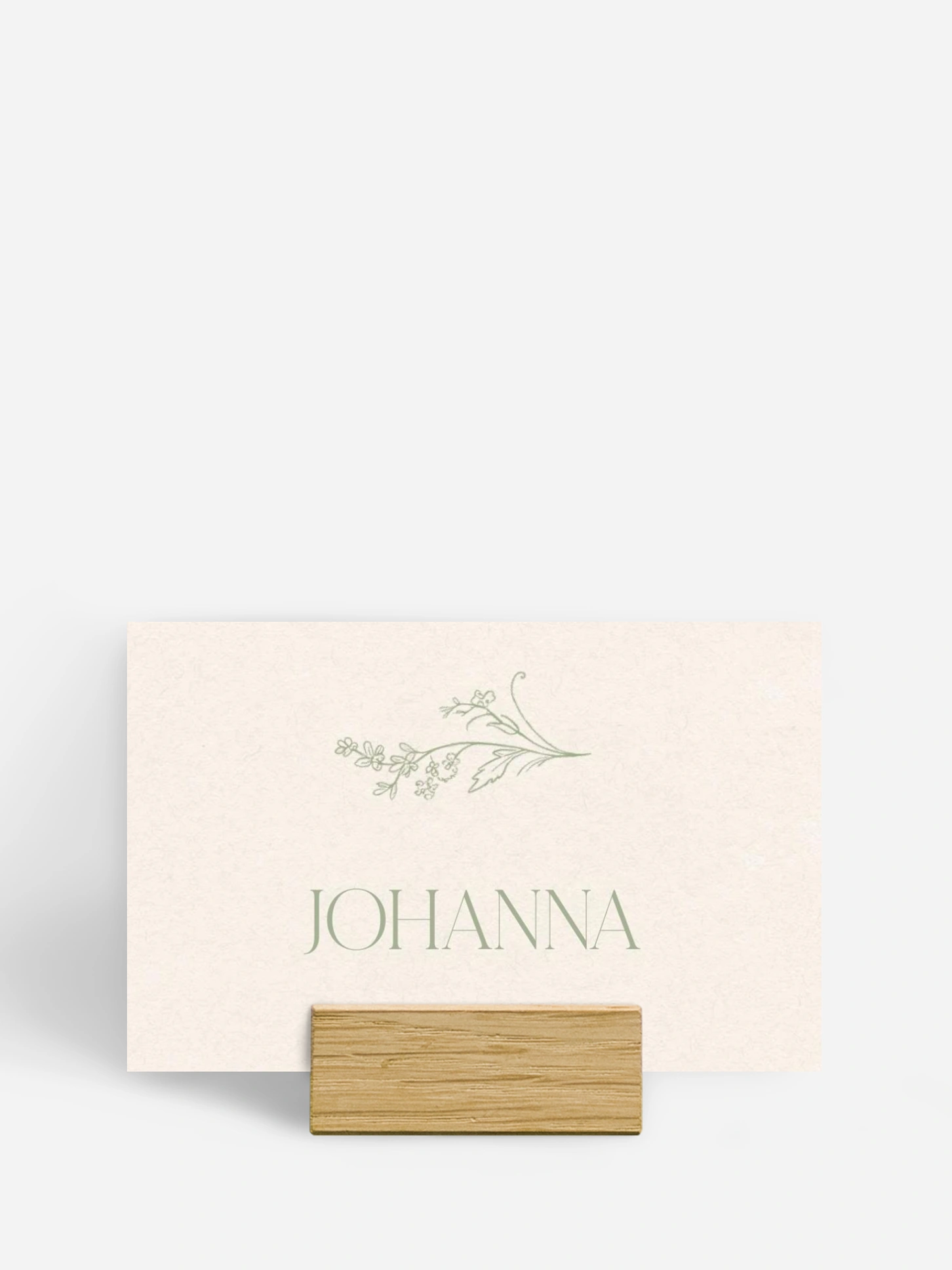 Tischkarte Hochzeit Blooming Vines