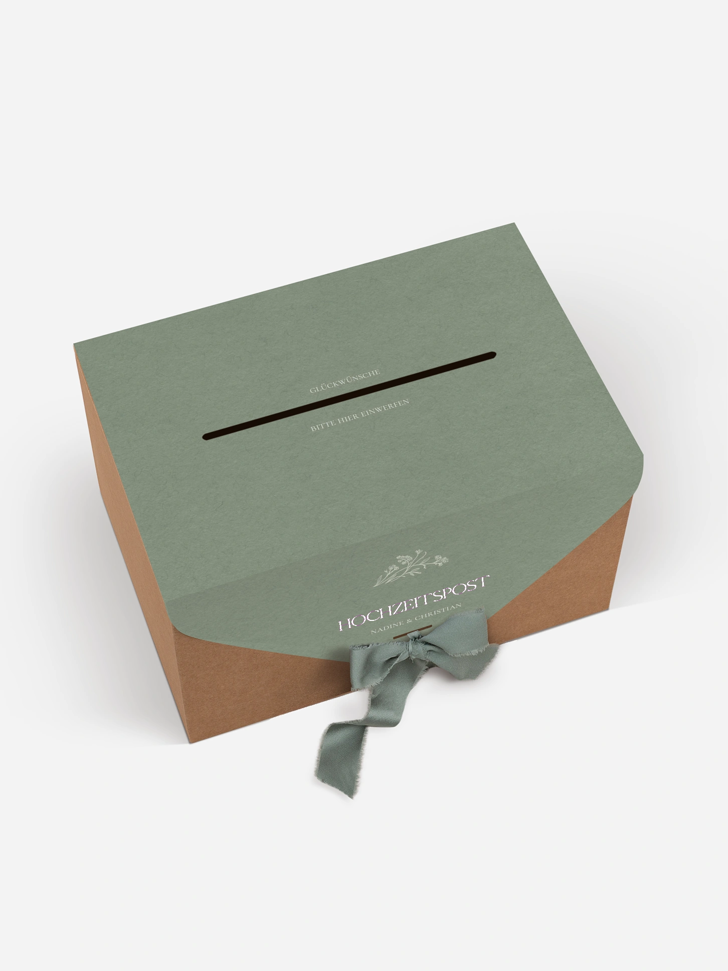 Kartenbox Hochzeit Blooming Vines