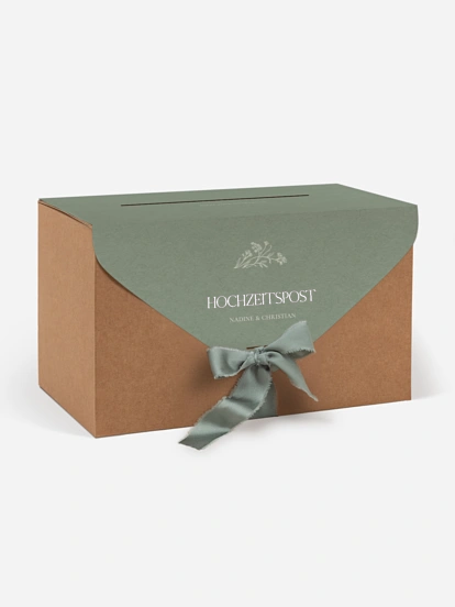 Kartenbox Hochzeit Blooming Vines