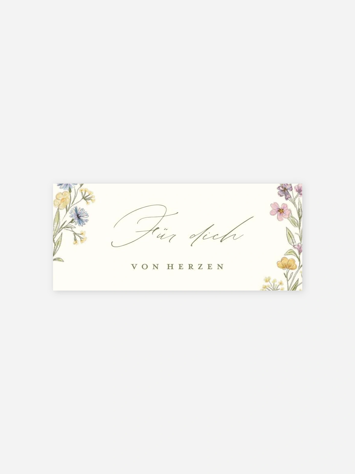 Geschenkaufkleber Hochzeit Floral Arch