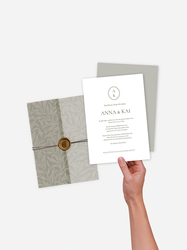 Hochzeitseinladung Willow Bough