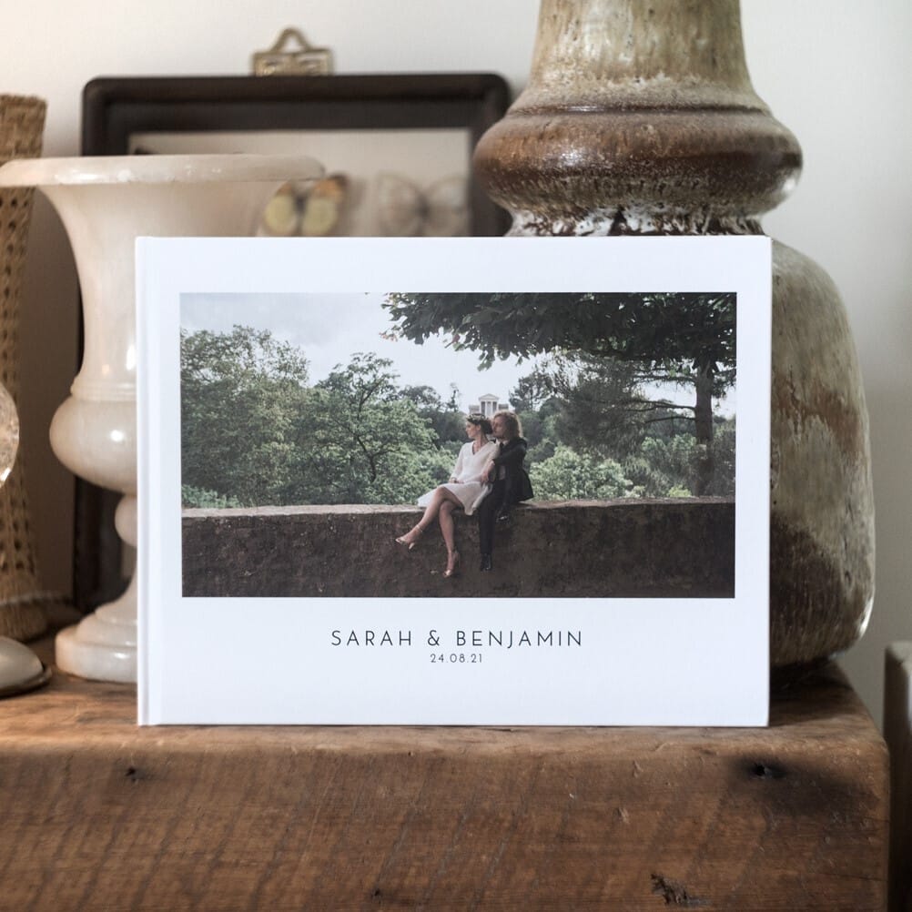 Livre photo de couple couverture rigide