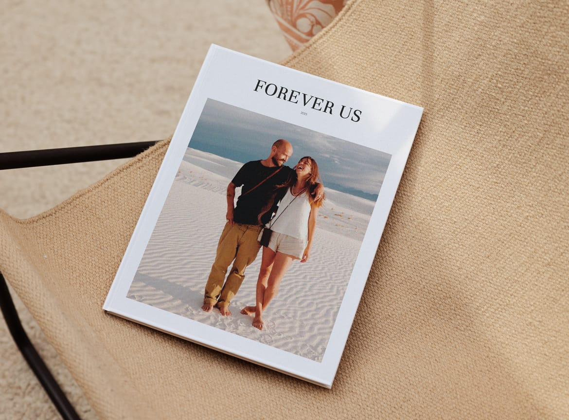 Album photo souple cadeau Saint Valentin