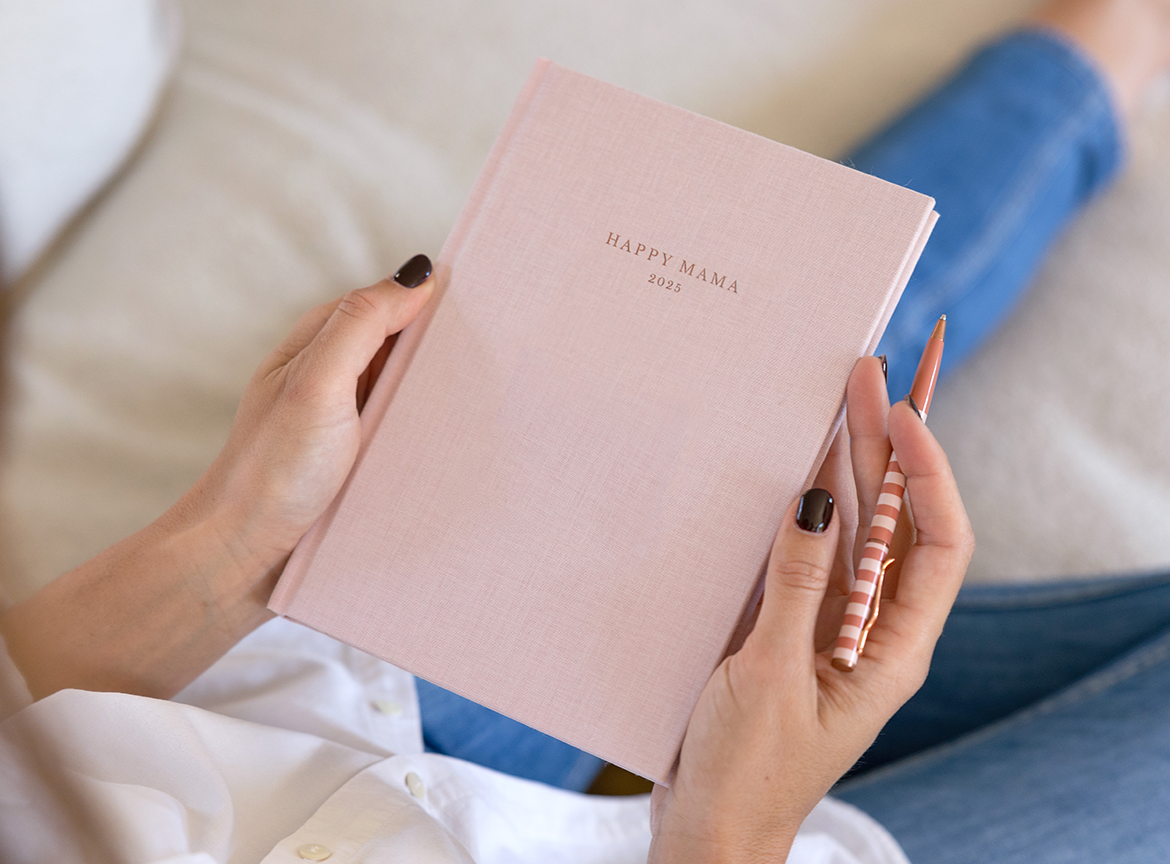 Carnet tissu photo fête de mères