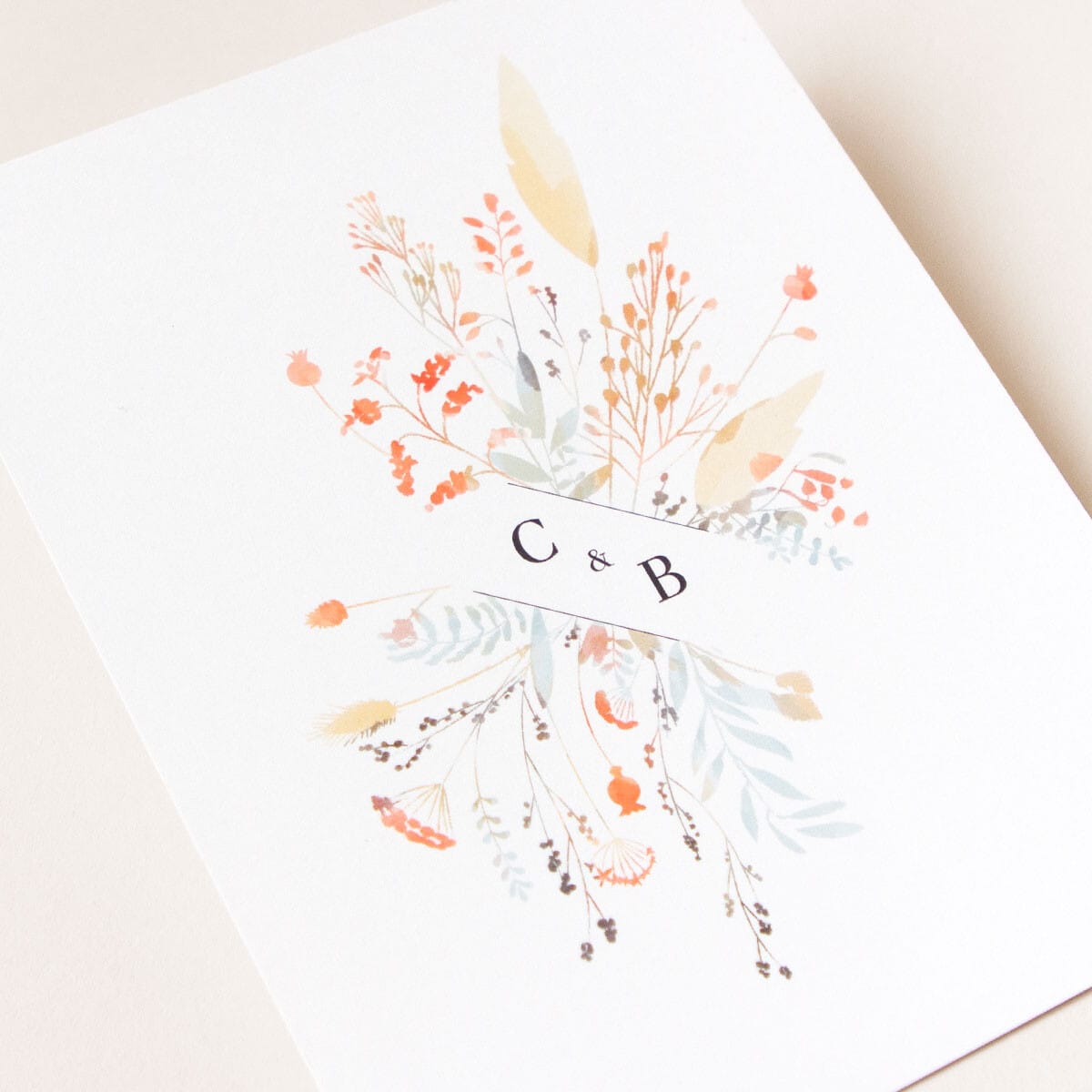 Einzigartige Hochzeitseinladungen Rosemood