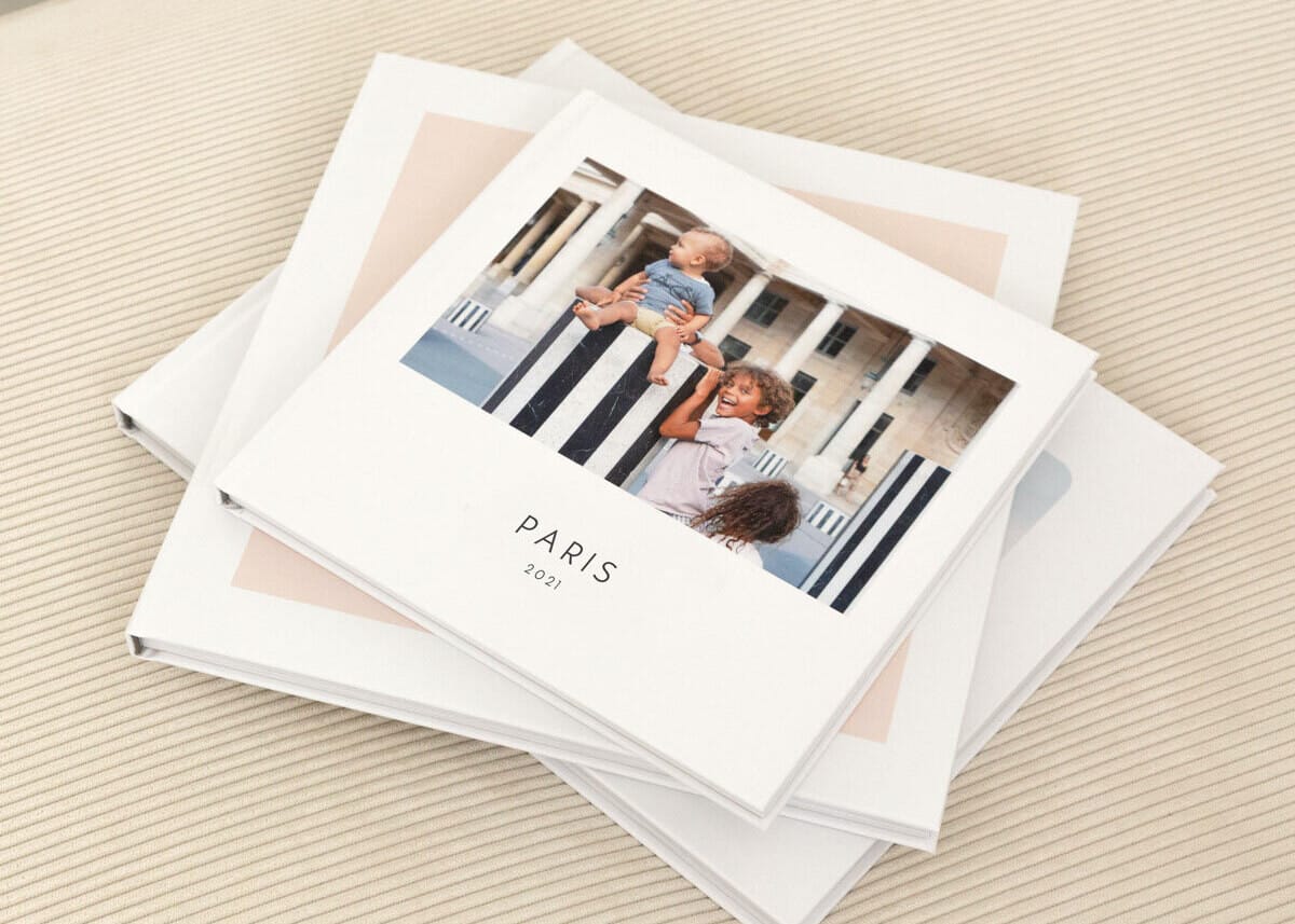 Album photo professionnel couverture rigide