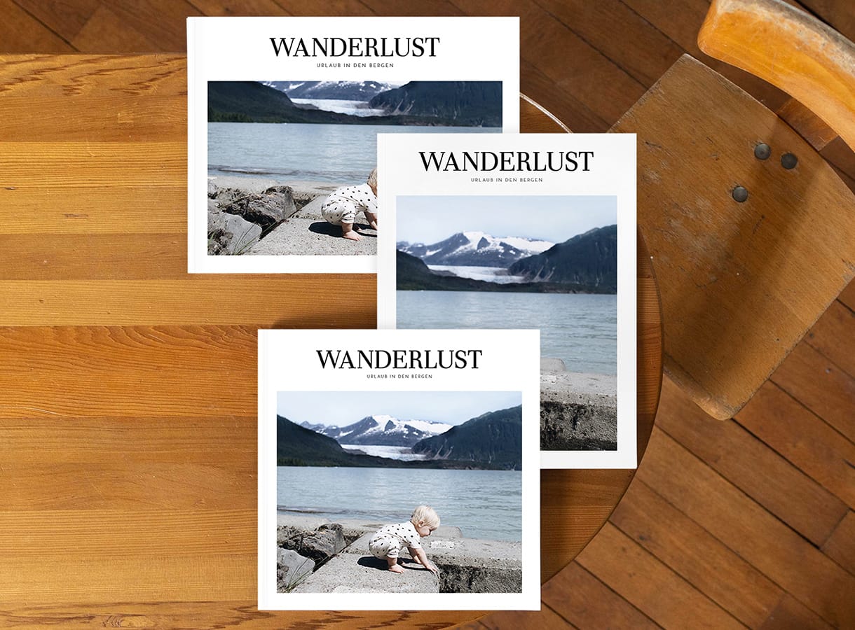 Viele Fotobuch Formate