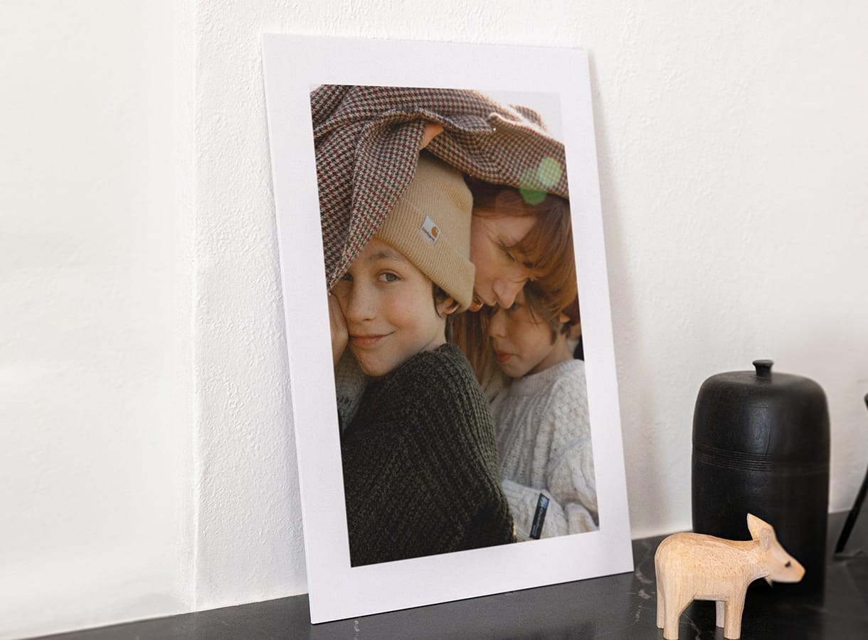 Tirages photo contrecollés