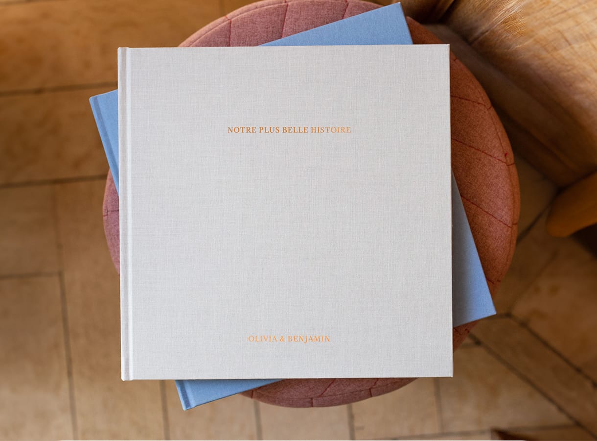 Album photo couverture tissu