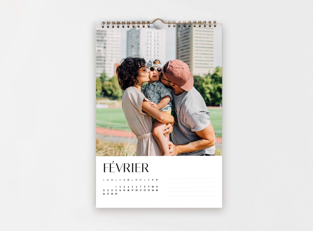 Calendrier A4 personnalisé