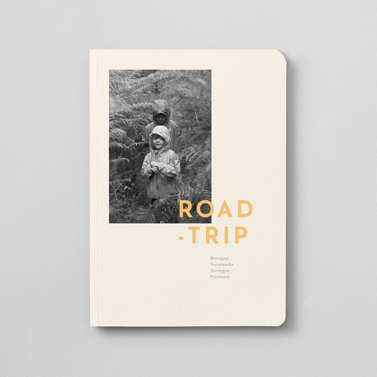 Carnet souple personnalisable monochrome