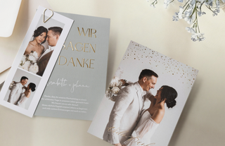 Dankeskarten Hochzeit