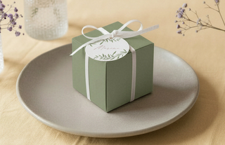 Boite à dragées baptême