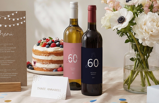 Weinetiketten Geburtstag