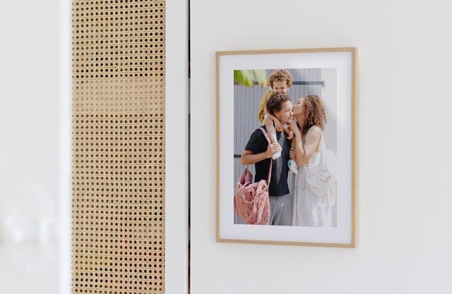 Tirage encadré déco