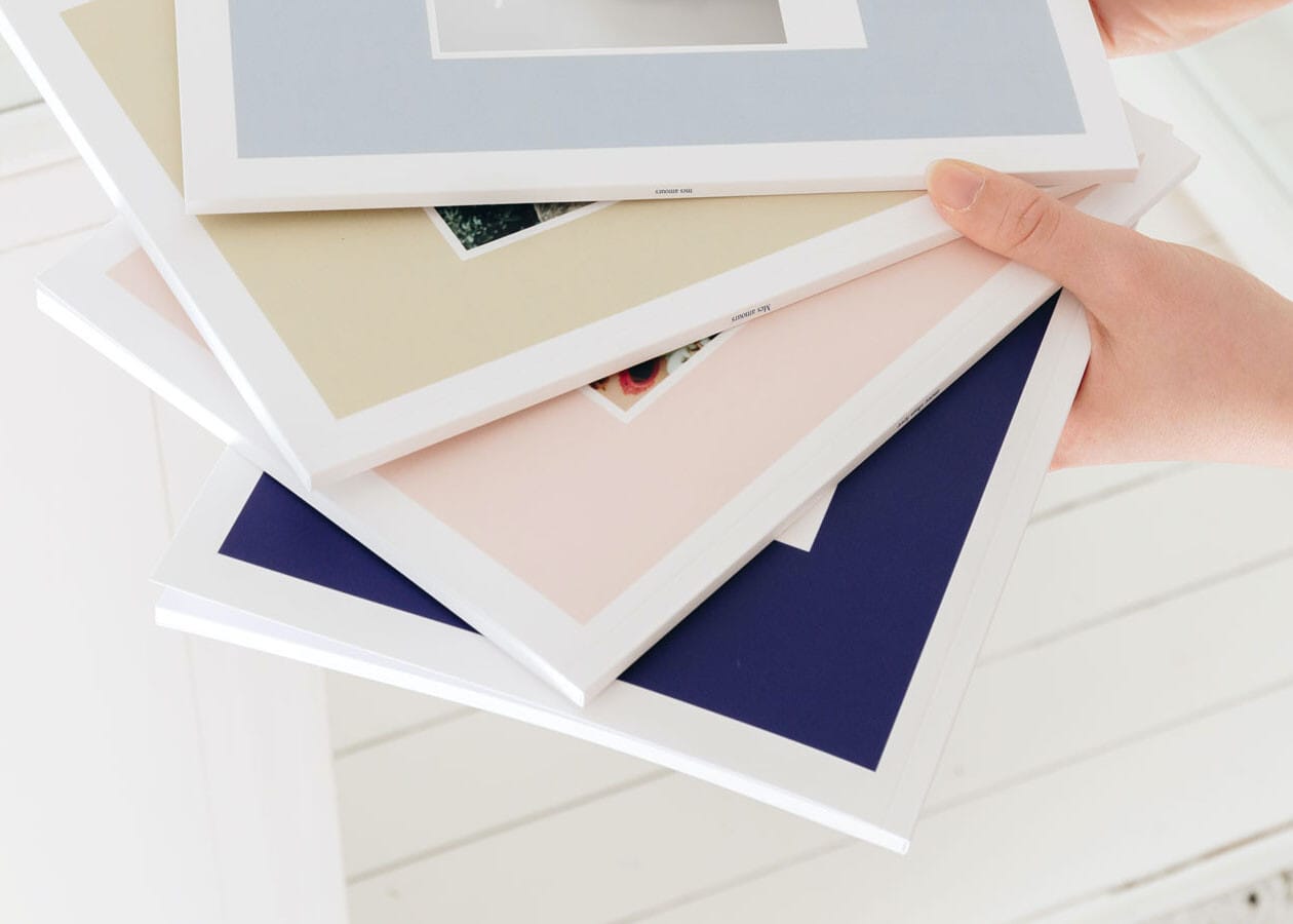 Album photo professionnel couverture souple