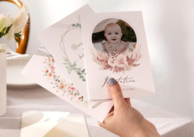 Faire-part baptême