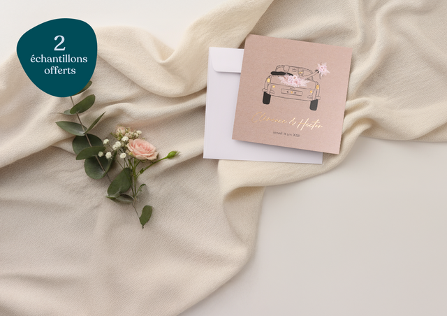 Faire-part mariage