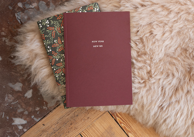 Softcover Notizbücher mit Goldtitel