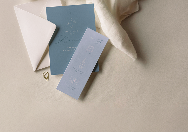 Einladungskarten Kommunion