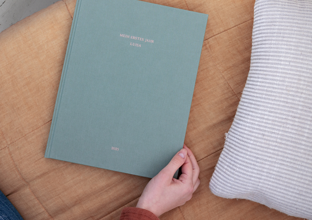 Fotobuch mit Stoffeinband