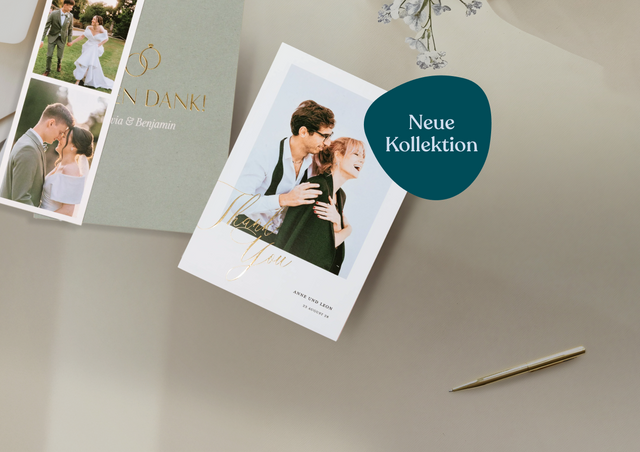Dankeskarten Hochzeit