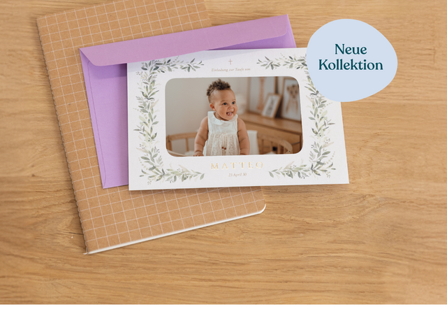 Einladungskarten Taufe