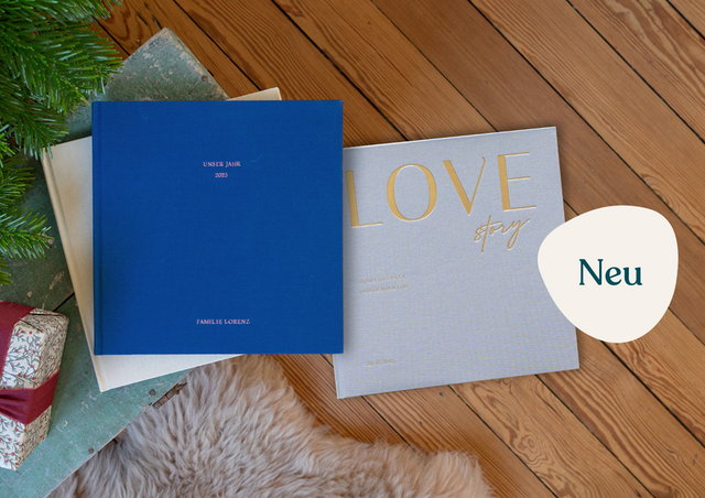 Fotobuch mit Stoffeinband