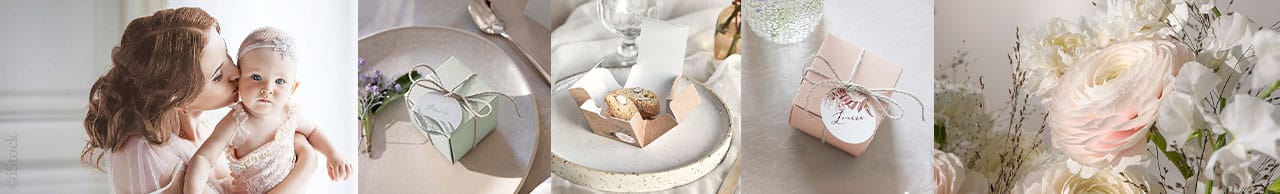 Boîtes à dragées baptême