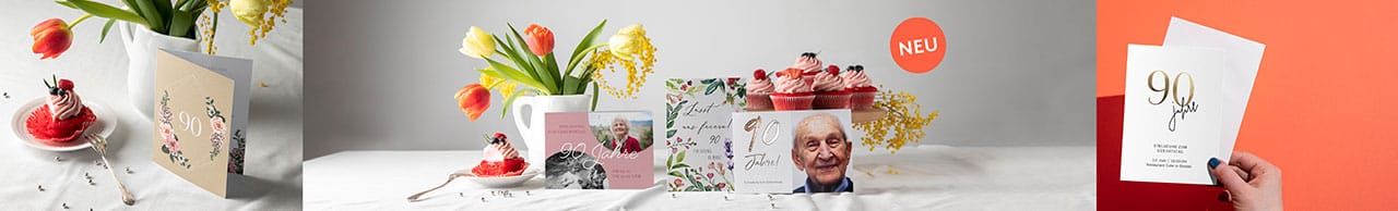 80. Geburtstagseinladungen