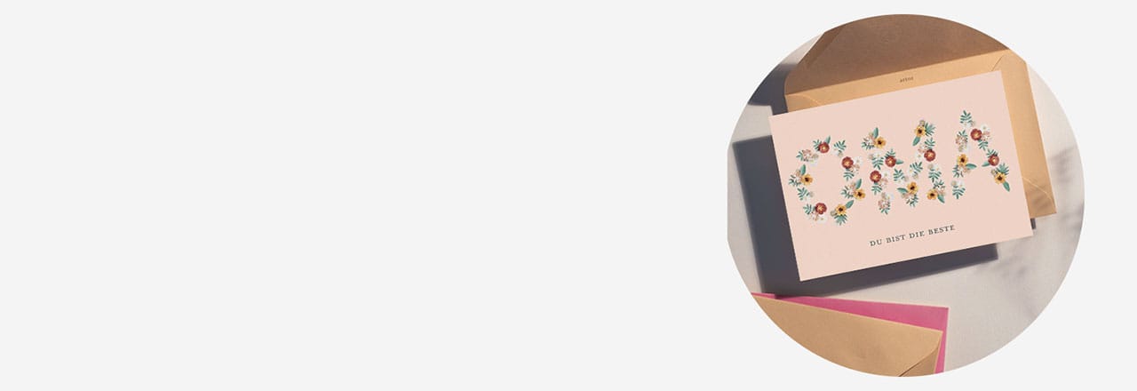 Karte selber gestalten