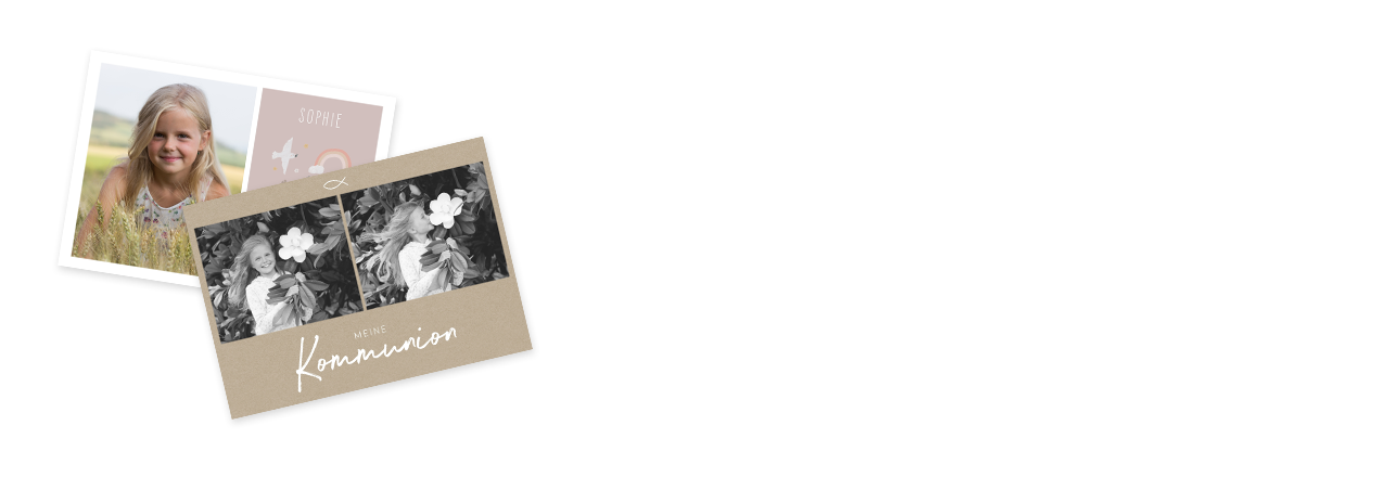 Kommunion Einladung Farben