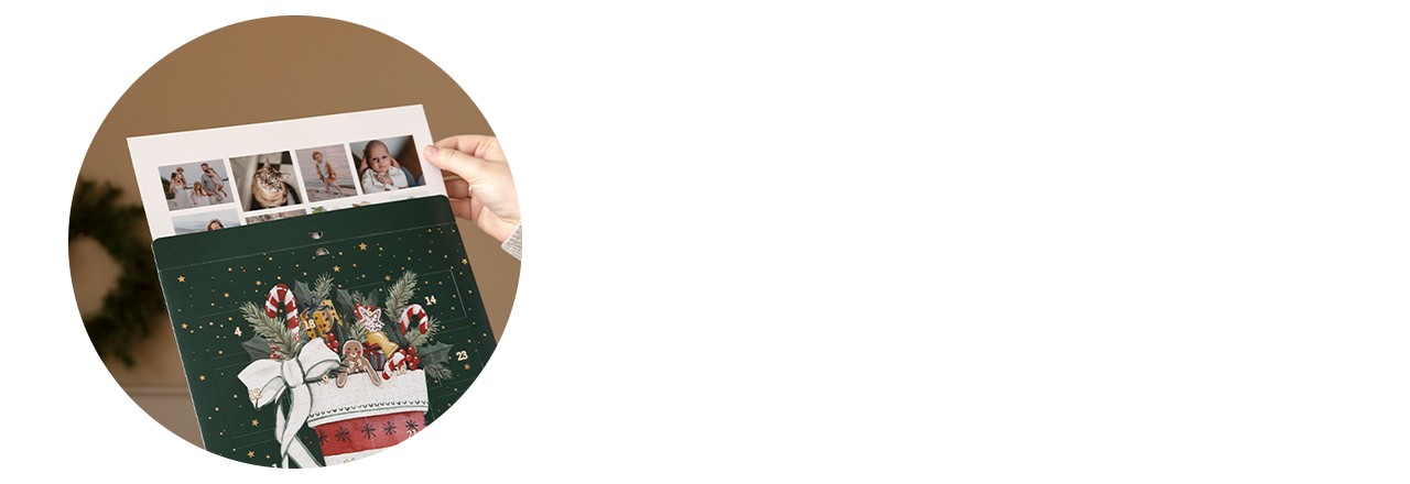 Calendrier de l'Avent personnalisable