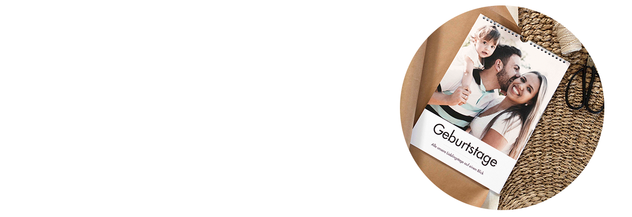 Individuelle Geburtstagskalender erstellen