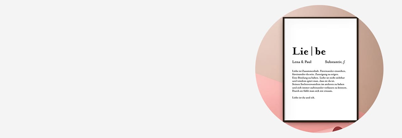 Einfache Gestaltung Ihres Bildes zum Valentinstag mit wenigen Klicks