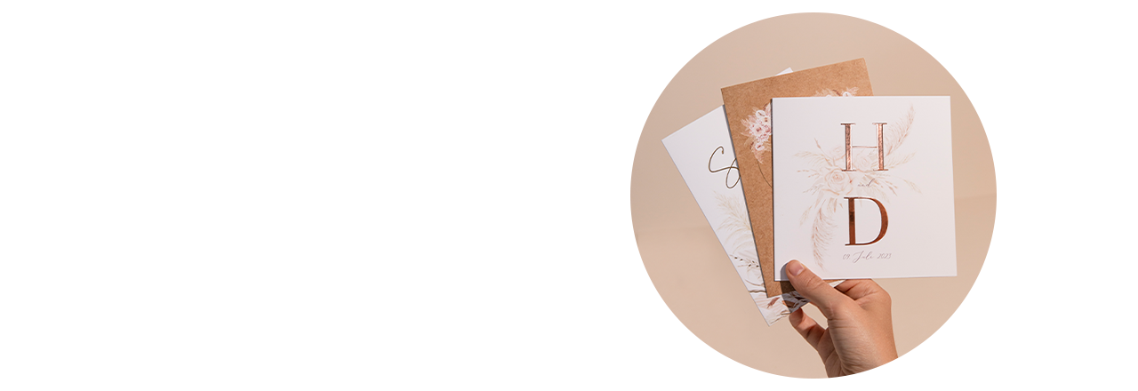 Welches Design wählen für Einladung zum Standesamt