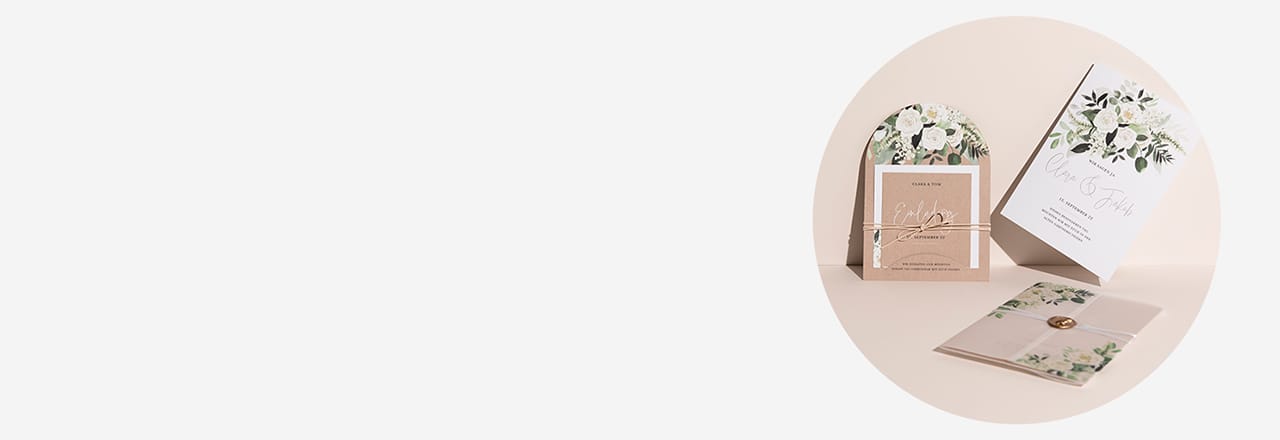 Greenery Hochzeitseinladung: Ihr JA zur Natur