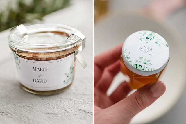 Étiquette autocollante