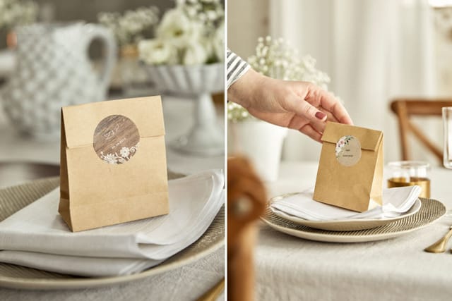 Sachets cadeau mariage