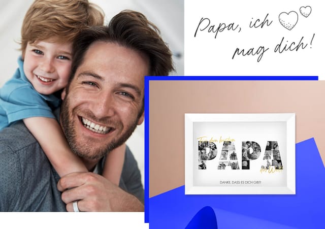 Vatertag fotogeschenke