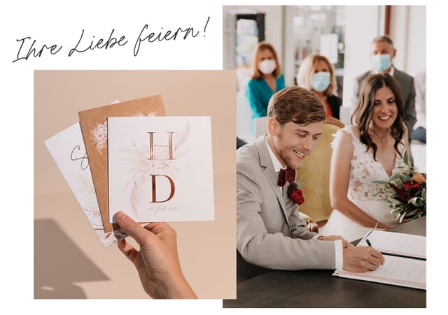 Hochzeitseinladungen Standesamt
