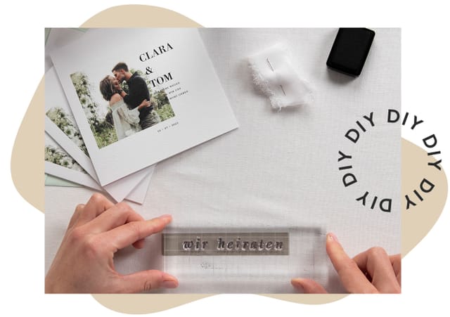 Inspiration DIY-Hochzeitseinladungen
