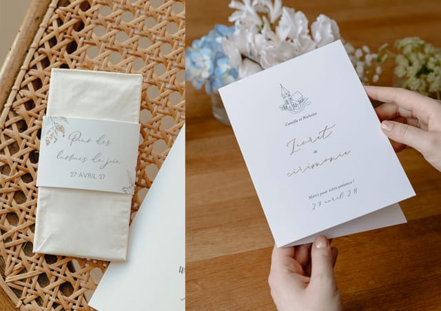 Pour votre cérémonie de mariage