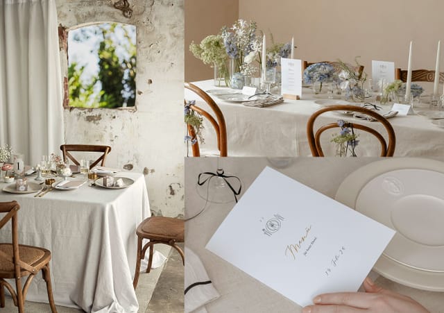 Der geschmackvolle Hochzeitstisch