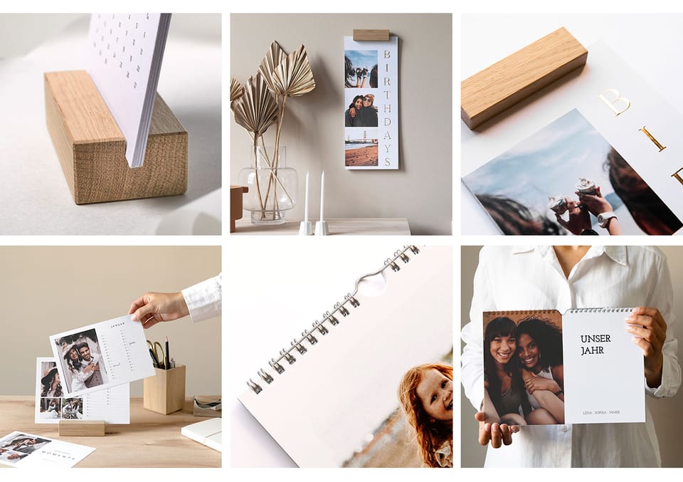 Fotokalender 2025 selbst gestalten und online bestellen