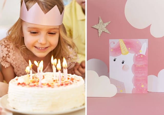 Zigzag Kindergeburtstag Einhornparty