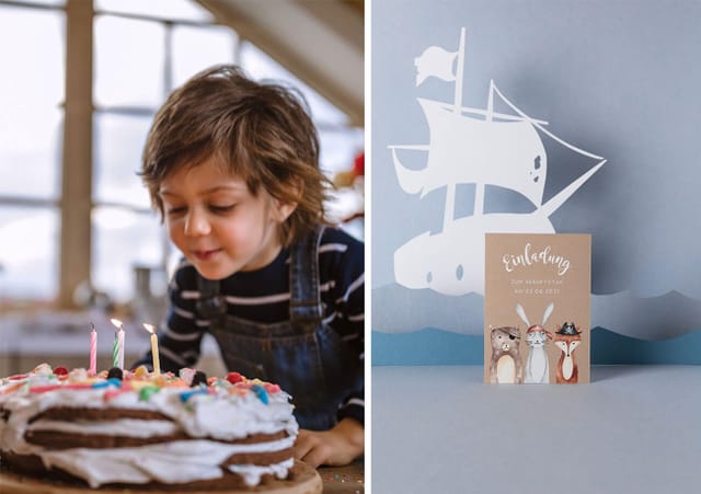 Zigzag Kindergeburtstag Piratenparty